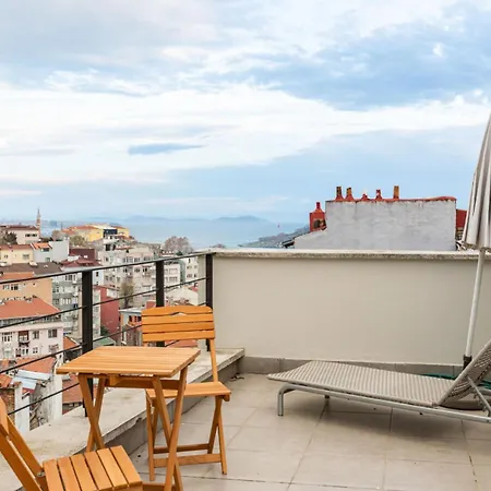 Spacious Duplex Haven Bosphorus View Elevator *