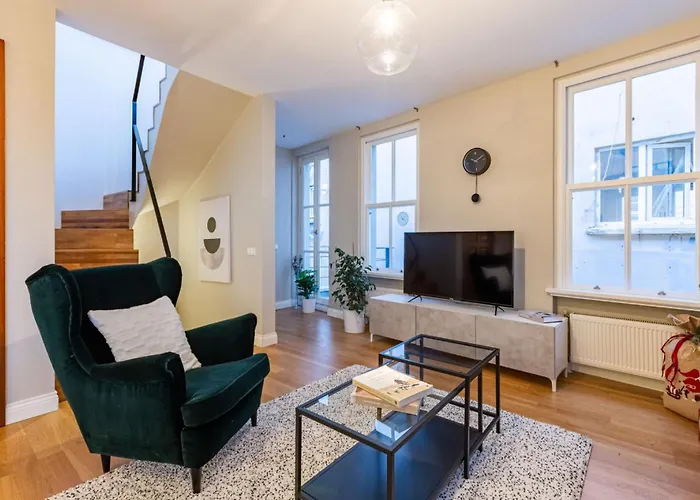 Stylish Duplex With Bosphorus View - Ac Elevator Apartment Istanbul